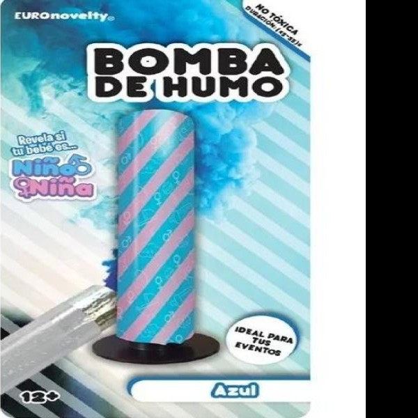 BOMBA DE HUMO BABY AZUL EURO E.6